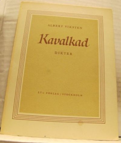 Kavalkad. Dikter.