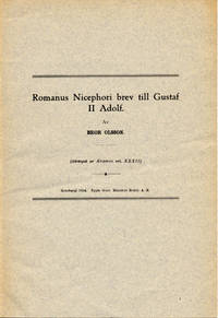 Romanus Nicephori brev till Gustaf II Adolf.
