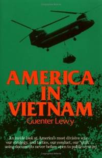 America in Vietnam by Lewy, Guenter - 1980