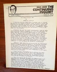 The Continuing Inquiry (newsletter re: JFK assassination)