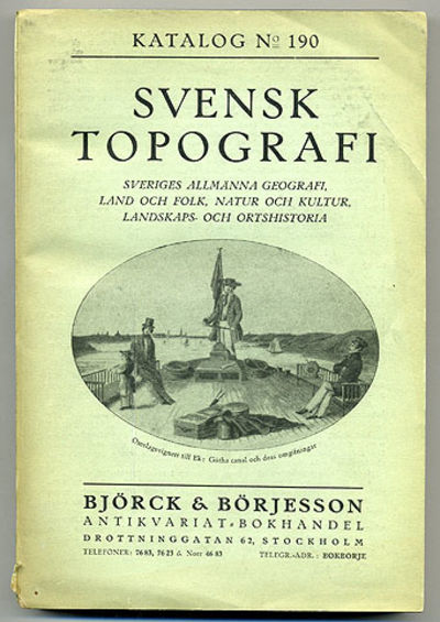 Björck & Börjesson. Katalog 190. Svensk…