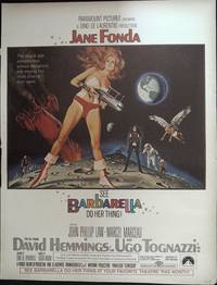 Barbarella Trade Print Ad 1968 Jane Fonda, John Phillip Law, Marcel Marceau