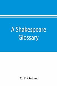 cover of A Shakespeare glossary
