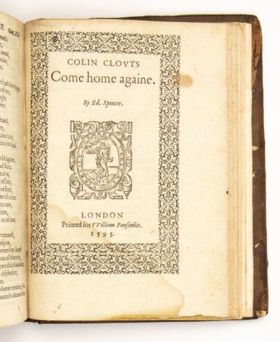 Three works bound together: I. The Shepheards Calender (1591); II. The Faerie Queene (1596); III. Colin Clouts Come Home Againe (1595)