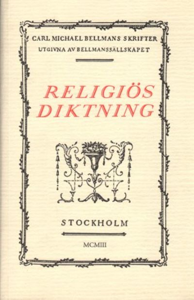 SKRIFTER XV. RELIGIÖS DIKTNING.