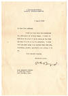 [Typed letter, signed, from Richard Byrd to Ms. Margaret Attwood.]