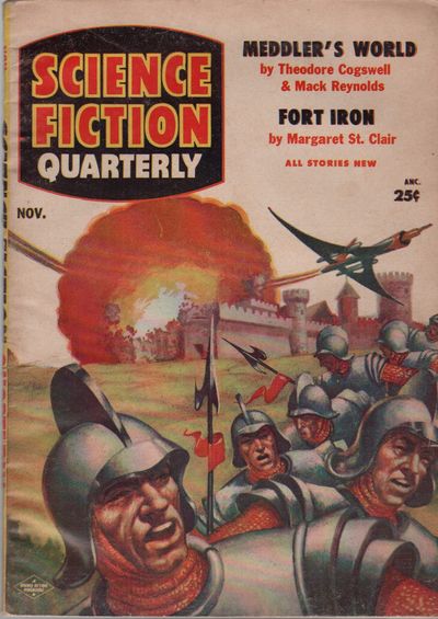 SCIENCE FICTION QUARTERLY - Vol. 4 No. 1 - November 1955