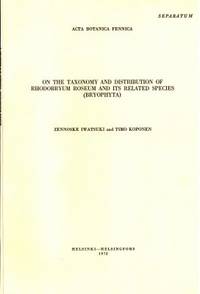 On the Taxonomy and Distribution of Rhodobryum…