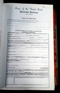 Unused Honorable Discharge Papers for Female Service Members of the Army, Navy, Marines, and Coast Guard c1945