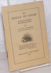 image of The Quills of Satire: a guide to English and American satire