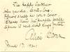 New Hampshire Writer Alice Brown Pens Copy of Her Poem "The Happy Gardener"