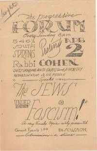 The Jews Under Fascism