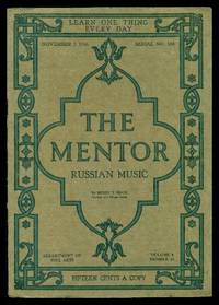 image of THE MENTOR - RUSSIAN MUSIC - November 1 1916 - Serial Number 118 - Volume 4, number 18