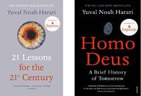 Yuval Noah Harari 2 Books Set: 21 Lessons & Homo Deus (English, Paperback)