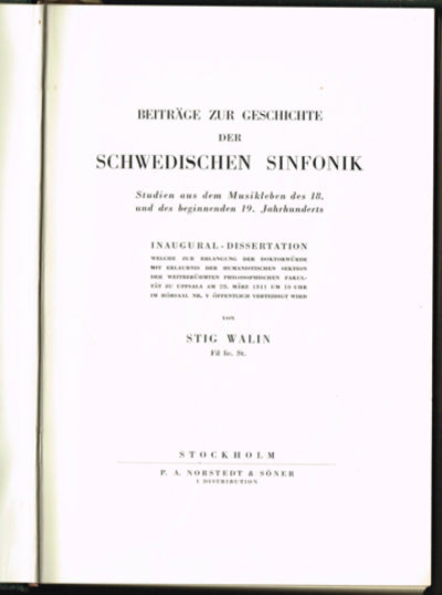 Beiträge zur Geschichte der Schwedischen…
