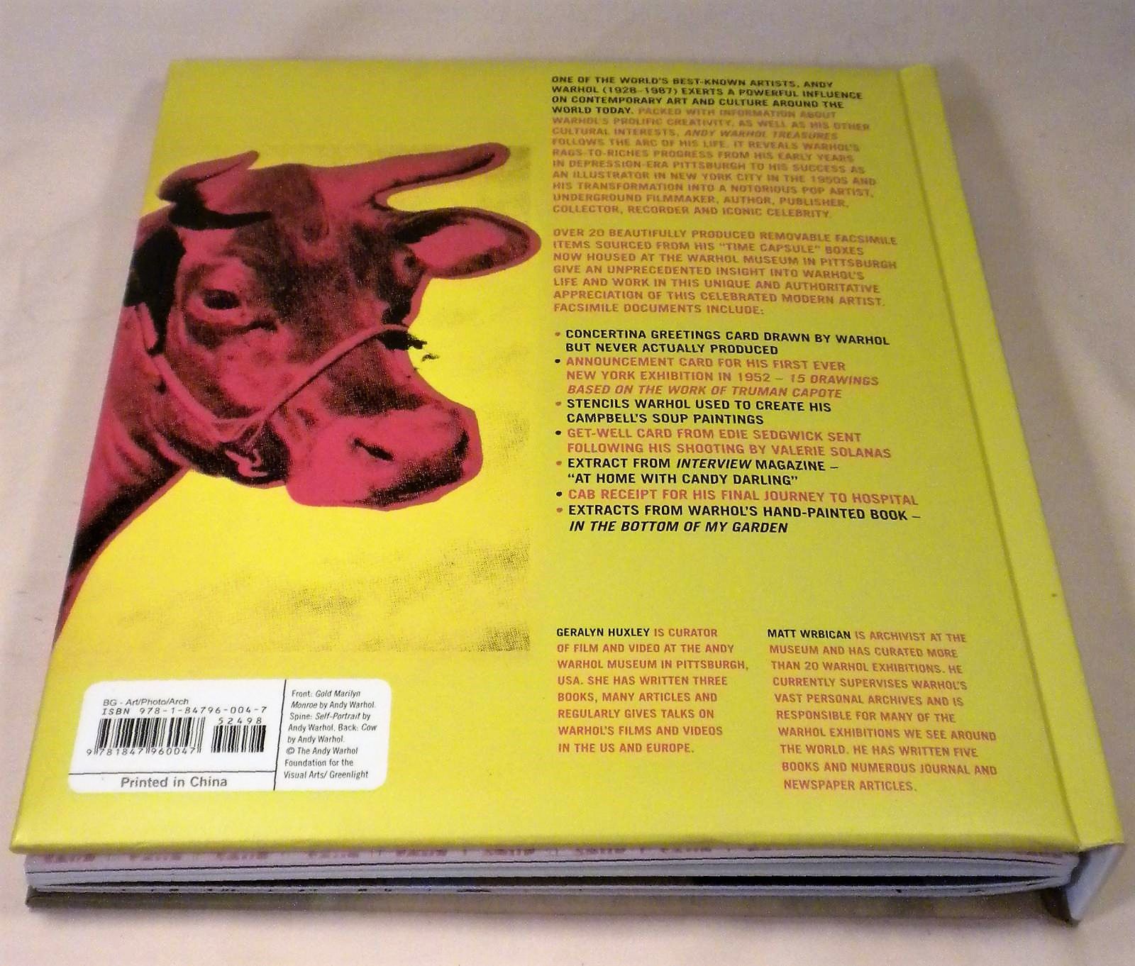 洋書　 ANDY WARHOL TREASURES Andy Warhol Treasures by Matt Wrbican; Geralyn Huxley