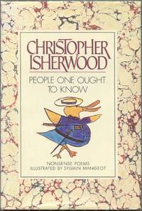 People One Ought to Know by Christopher Isherwood - First edition - 1982 - from Evening Star Books (SKU: 00007739)