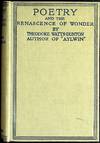 Poetry and the Renascence of Wonder