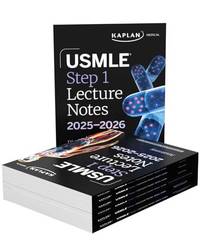 USMLE Step 1 Lecture Notes, Twelfth Edition (2025-2026): 7-Book Preclinical Review