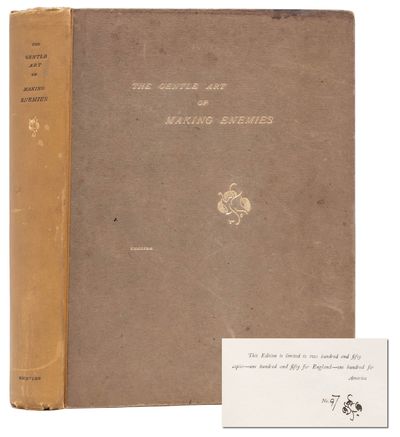The Gentle Art of Making Enemies (Signed limited edition)