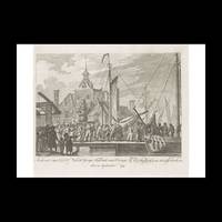 Arrival of Z.D.H. Willem George Fredrik van Oranje, Rotterdam, after hurting himself, the 15....