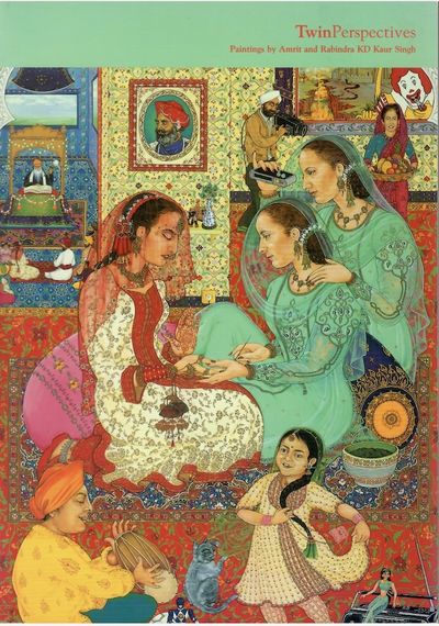 Paintings by Amrit and Rabindra KD Kaur Singh.…