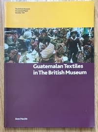 cover of Guatemalan Textiles in the British Museum