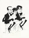 JUDY GARLAND TV SPECIAL CARICATURE (1962) Publicity photo