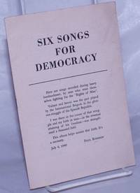 image of Six songs for democracy