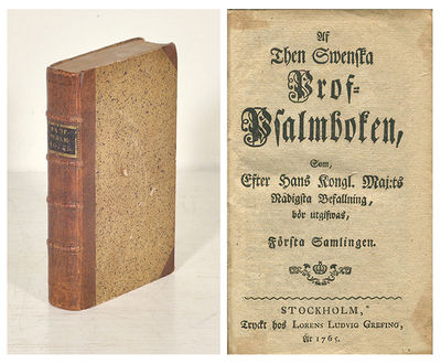 Af then swenska prof-psalmboken, som, efter hans…