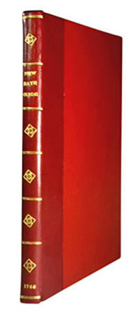 THE NEW BATH GUIDE : OR, MEMOIRS OF THE B---R---D [BLUNDERHEAD] FAMILY. IN A SERIES OF POETICAL...