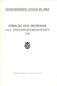 Förslag och motioner till föreningssammanträdet…