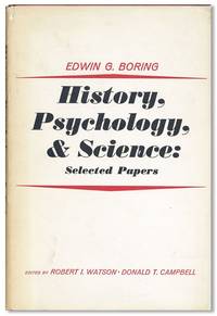 History, Psychology, and Science: Selected Papers