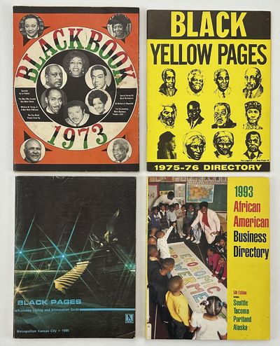 [Group of Modern African American Business Directories from Various U.S. Cities]
