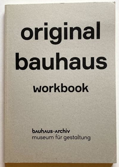 original bauhaus workbook.