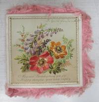 image of Square-shaped birthday card with fringe