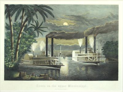 Scene on the Upper Mississippi (Am Ober-Mississippi)