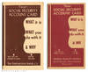 Social Security Account Card Brochure