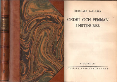ORDET OCH PENNAN I MITTENS RIKE.