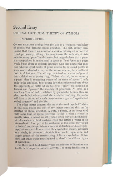 Anatomy of Criticism. Four Essays. (photo 4)