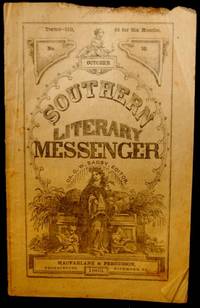 THE SOUTHERN LITERARY MESSENGER. OCTOBER, 1863 NO. 10 [Confederate Imprint]