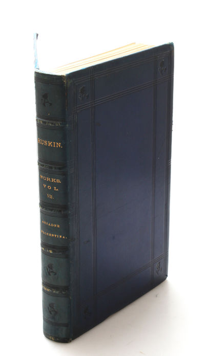 Ariadne Florentina. Six Lectures on Wood and Metal Engraving (The Works of John Ruskin, Volume 7) in FINE BINDING.  (photo 1)