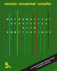 Mathematical Statistics with Applications