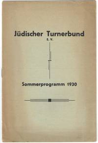 image of Jüdischer Turnerbund Sommerprogramm 1930.
