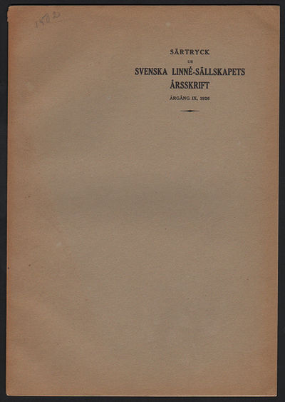 Linné som skildrare av svenskt folkliv. Särtryck…