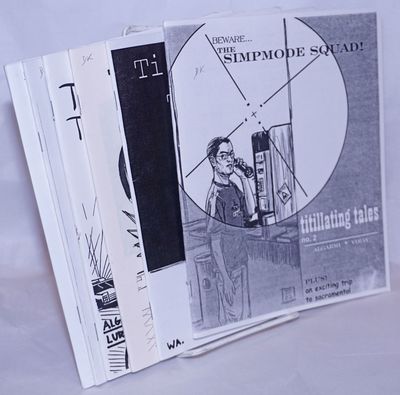 npl: Wahab Algarmi, 2007. Pamphlet. Six issues of the comics zine, Nos. 2, 4, 5, and 6 plus two unnu...