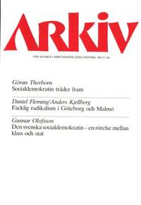 Arkiv för studier i arbetarrörelsens historia.…