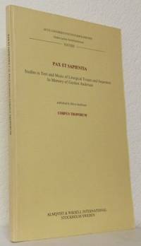 Pax et sapientia. Studies in Text and Music of…