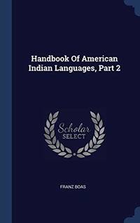 cover of Handbook of American Indian Languages, Part 2