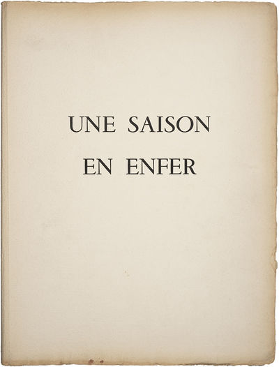 UNE SAISON EN ENFER [EAUX-FORTES ORIGINALES DE ANDRÉ MASSON]